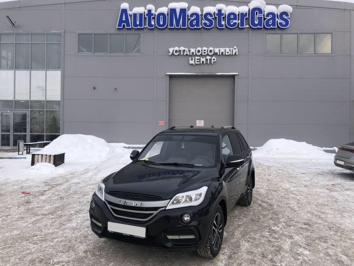 ГБО 4 поколения на Lifan X60 2017г., пропан ILTON (Турция) двигатель 1.8л. 4 цилиндра