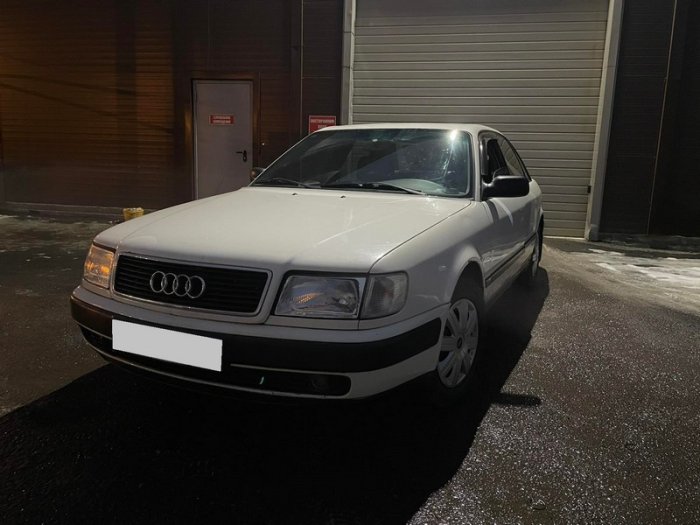 Установка ГБО на Audi 100 1991г., ГБО 4 поколения, пропан OMVL (Италия), двигатель 2.0 л. 4 цилиндра