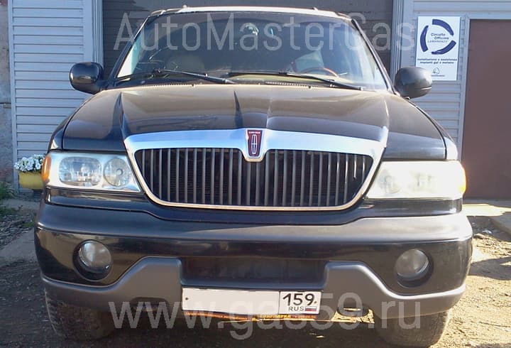 Установка ГБО на Lincoln Navigator 5.4, ГБО 4 поколения BRC P&D, с баллоном 95 литров