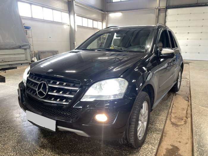 Установка ГБО на Mercedes-Benz  ML350 2009 г., ГБО 4 поколения, пропан OMVL (Италия), двигатель 3.5 л. 6 цилиндров