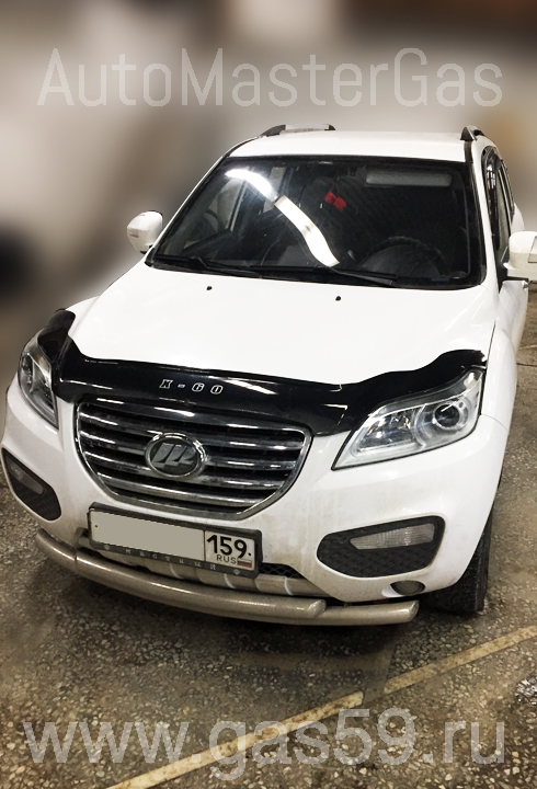 Установка ГБО МЕТАН на Lifan X60, ГБО 4 поколения , с баллоном на 100л. (25 м3).
