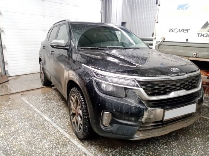 Установка ГБО на Kia Seltos 2020г., ГБО 4 поколения, пропан LANDI RENZO (Италия), двигатель 1.6л. 4 цилиндра