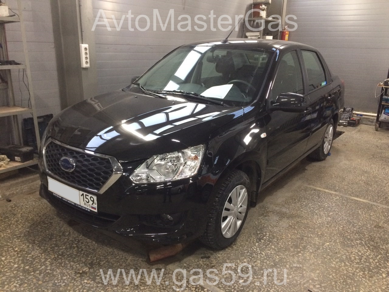 Установка ГБО на Datsun ON-DO 2018г., ГБО 4 поколения, метан DIGITRONIC (Италия), двигатель 1.6л. 4 цилиндра