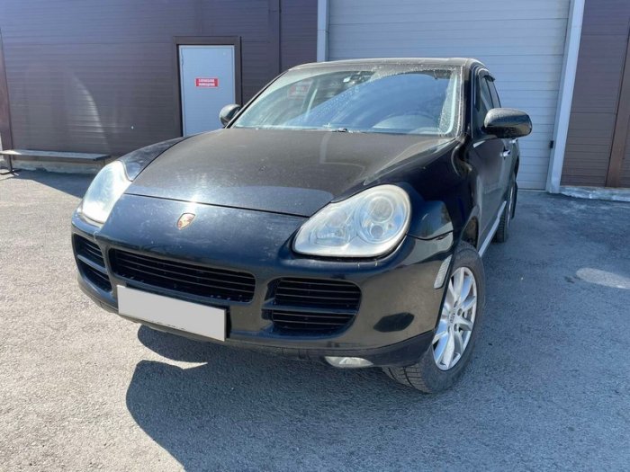 Установка ГБО на Porsche Cayenne 2005 г., ГБО 4 поколения, пропан LANDI RENZO (Италия), двигатель 3.2л. 6 цилиндров