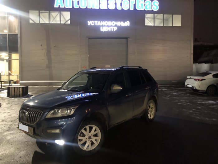 Установка ГБО на Lifan X60 2016г., ГБО 4 поколения, пропан LANDIRENZO (Италия), двигатель 1.8л. 4 цилиндра
