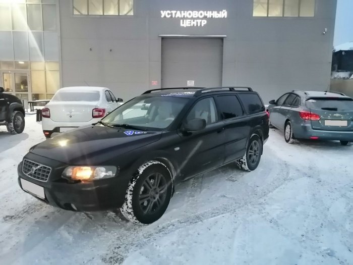 Установка ГБО на Volvo XC70 2003 г., ГБО 4 поколения, пропан 4SAVE (Польша), двигатель 2.5  л. 5 цилиндров