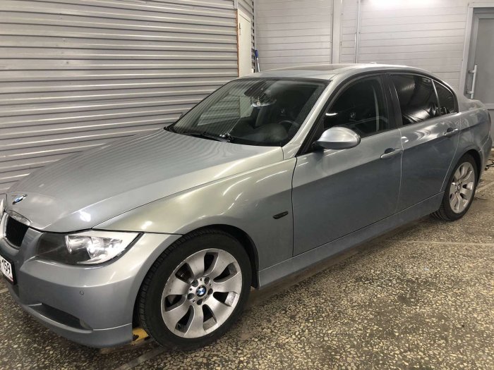Установка ГБО на BMW 3 серия 2005г., ГБО 4 поколения, пропан 4SAVE (Польша), двигатель 2.0л.