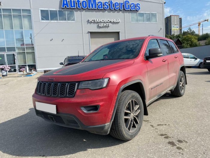 Установка ГБО на Jeep Grand Cherokee 2017 г., ГБО 4 поколения, пропан 4SAVE (Польша), двигатель 3.6 л. 6 цилиндров