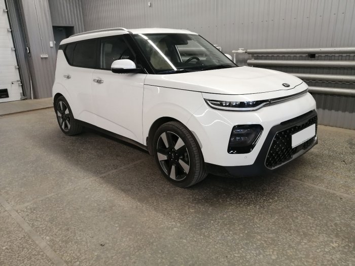 Установка ГБО на Kia Soul 2019г., ГБО 4 поколения, метан LANDI RENZO (Италия), двигатель 1.6л. 4 цилиндра