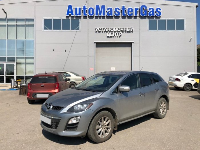 Установка ГБО на Mazda CX-7 2011 г., ГБО 4 поколения, пропан 4SAVE (Польша), двигатель 2.5 л. 4 цилиндра