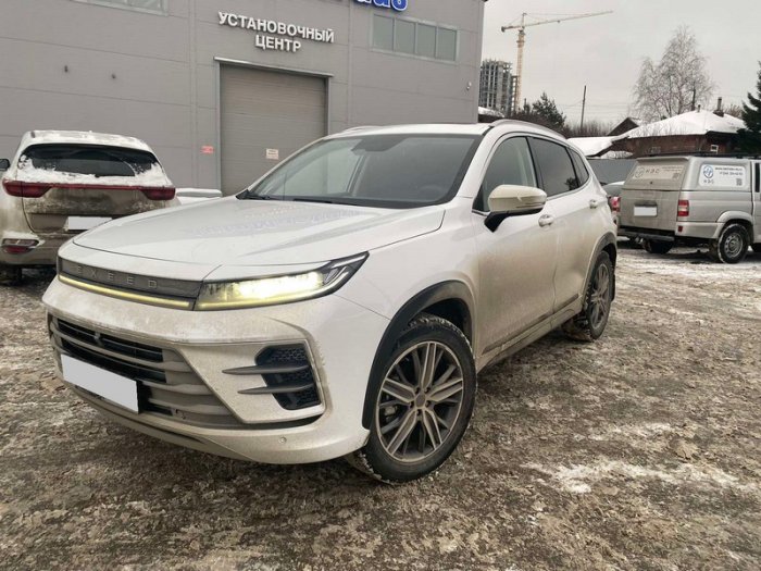 Установка ГБО на EXEED LX 2022 г., ГБО 4 поколения, пропан LANDI RENZO (Италия), двигатель 1.5 л. 4 цилиндра