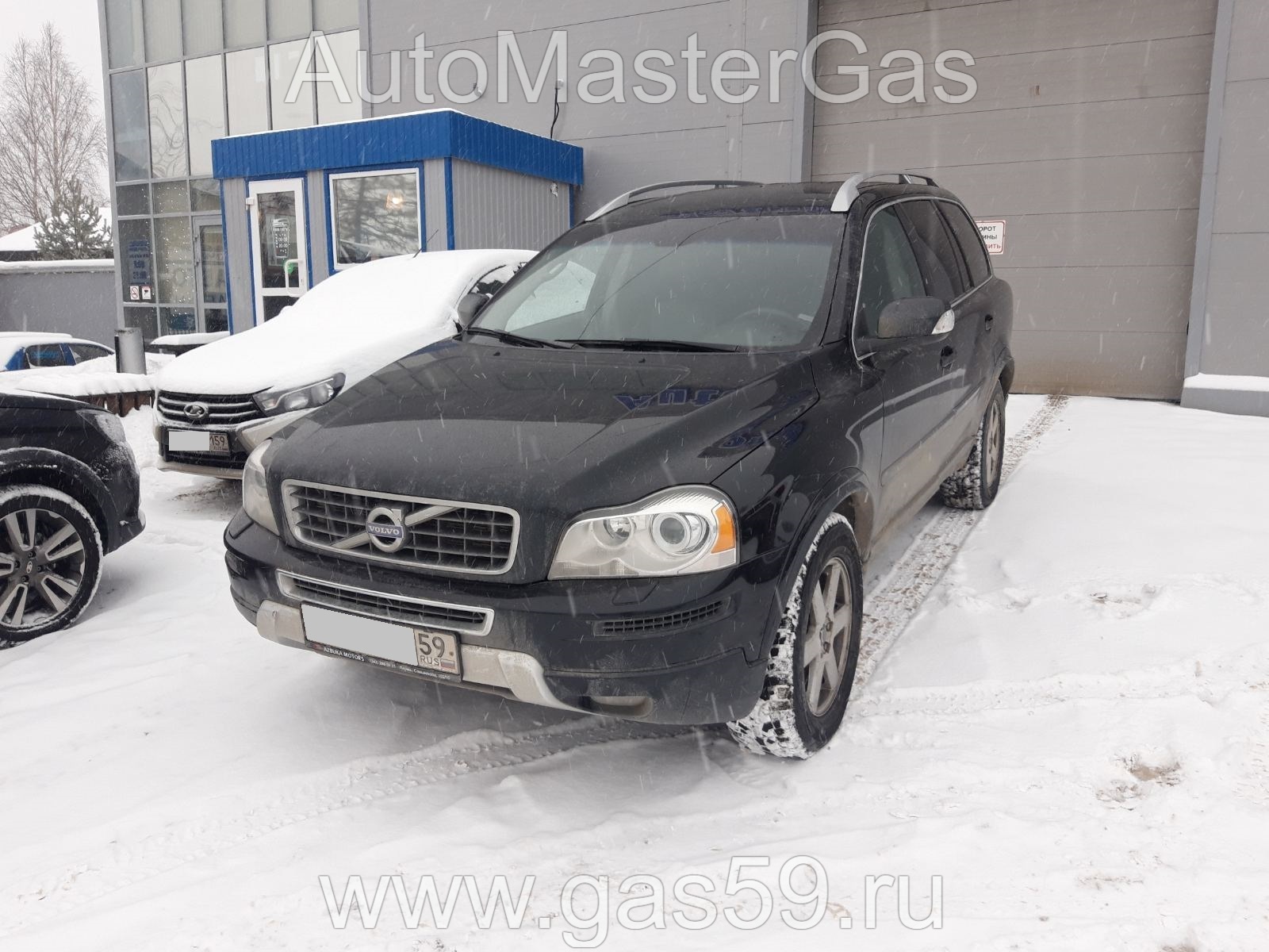 Установка ГБО на Volvo XC90 2012г., ГБО 4 поколения, пропан LANDIRENZO (Италия), двигатель 2.5л. 5 цилиндров
