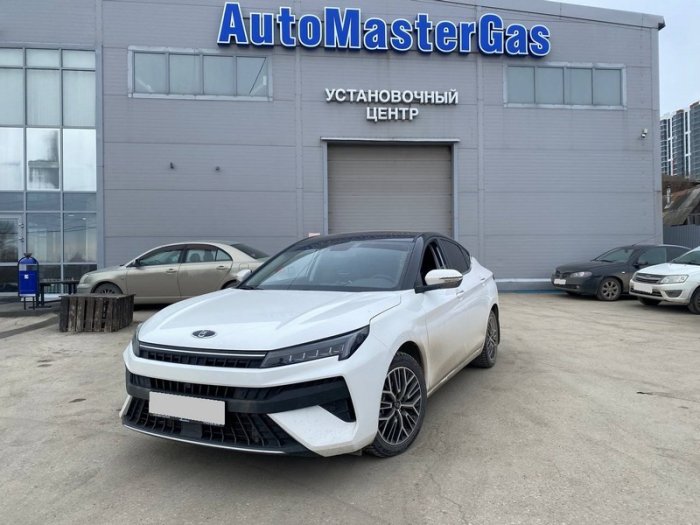 Установка ГБО 4 поколения на Москвич 6 2024 г., пропан EuropeGas (Польша), двигатель 1.5 л. 4 цилиндра