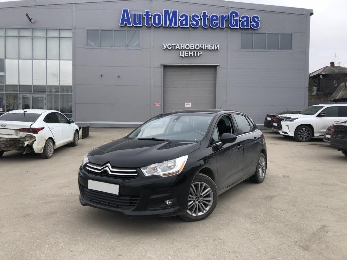Установка ГБО на Citroen C4 2012г., ГБО 4 поколения, пропан LANDI RENZO (Италия), двигатель 1.6л. 4 цилиндра