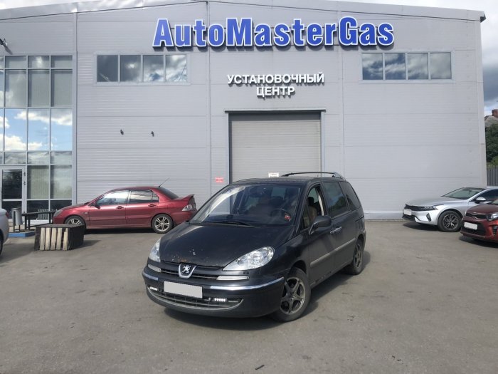 Установка ГБО на Peugeot 807г., ГБО 4 поколения, пропан OMVL (Турция), двигатель 2.0л. 4 цилиндра