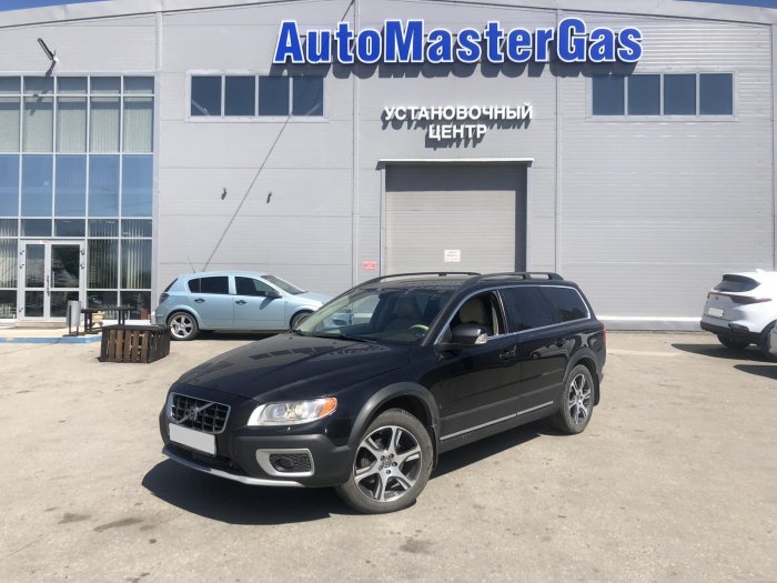 Установка ГБО на Volvo XC70 2008г., ГБО 4 поколения, пропан LANDI RENZO (Италия), двигатель 3.2л. 6 цилиндров