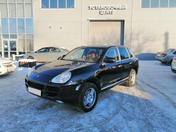 Установка ГБО на Porsche Cayenne 2005 г., ГБО 4 поколения, пропан 4SAVE (Польша), двигатель 4,5 л. 8 цилиндров