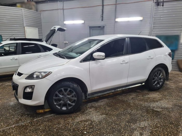 Установка ГБО на Mazda CX-7 2011 г., ГБО 4 поколения, пропан 4SAVE (Польша), двигатель 2.5л. 4 цилиндра