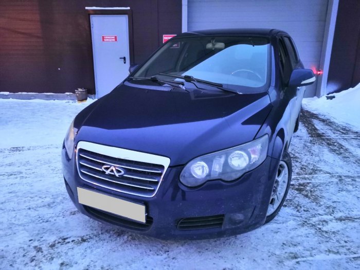 Установка ГБО на Chery CrossEastar  2009г., ГБО 4 поколения, пропан LANDI RENZO (Италия), двигатель 2.0л. 4 цилиндра