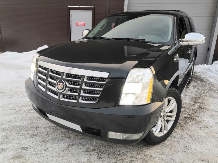 Установка ГБО на Cadillac Escalade 2011г., ГБО 4 поколения, пропан 4SAVE (Польша), двигатель 6.2л. 8 цилиндров