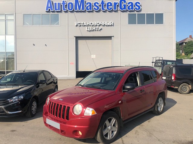 Установка ГБО на Jeep Compass 2007г., ГБО 4 поколения, пропан LANDI RENZO (Италия), двигатель 2.4л. 4 цилиндра