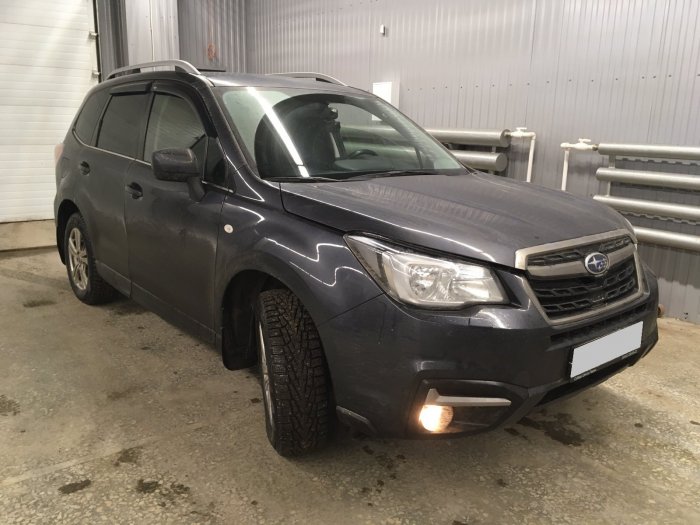 Установка ГБО на Subaru Forester 2017г., ГБО 4 поколения, пропан LANDI RENZO (Италия), двигатель 2.0л. 4 цилиндра