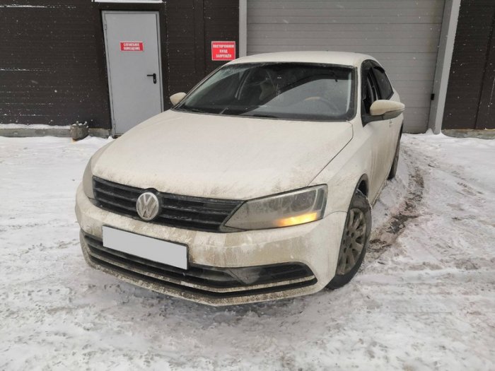 Установка ГБО на Volkswagen Jetta 2015г., ГБО 4 поколения, пропан OMVL (Турция), двигатель 1.6л. 4 цилиндра