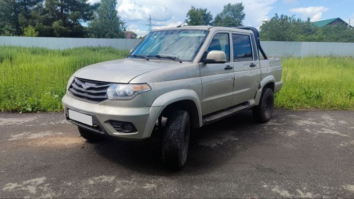 Установка ГБО на Уаз Пикап 2016 г.в., ГБО 4 поколения, пропан   EuropeGas (Польша), двигатель 2.7 л., 4 цилиндра