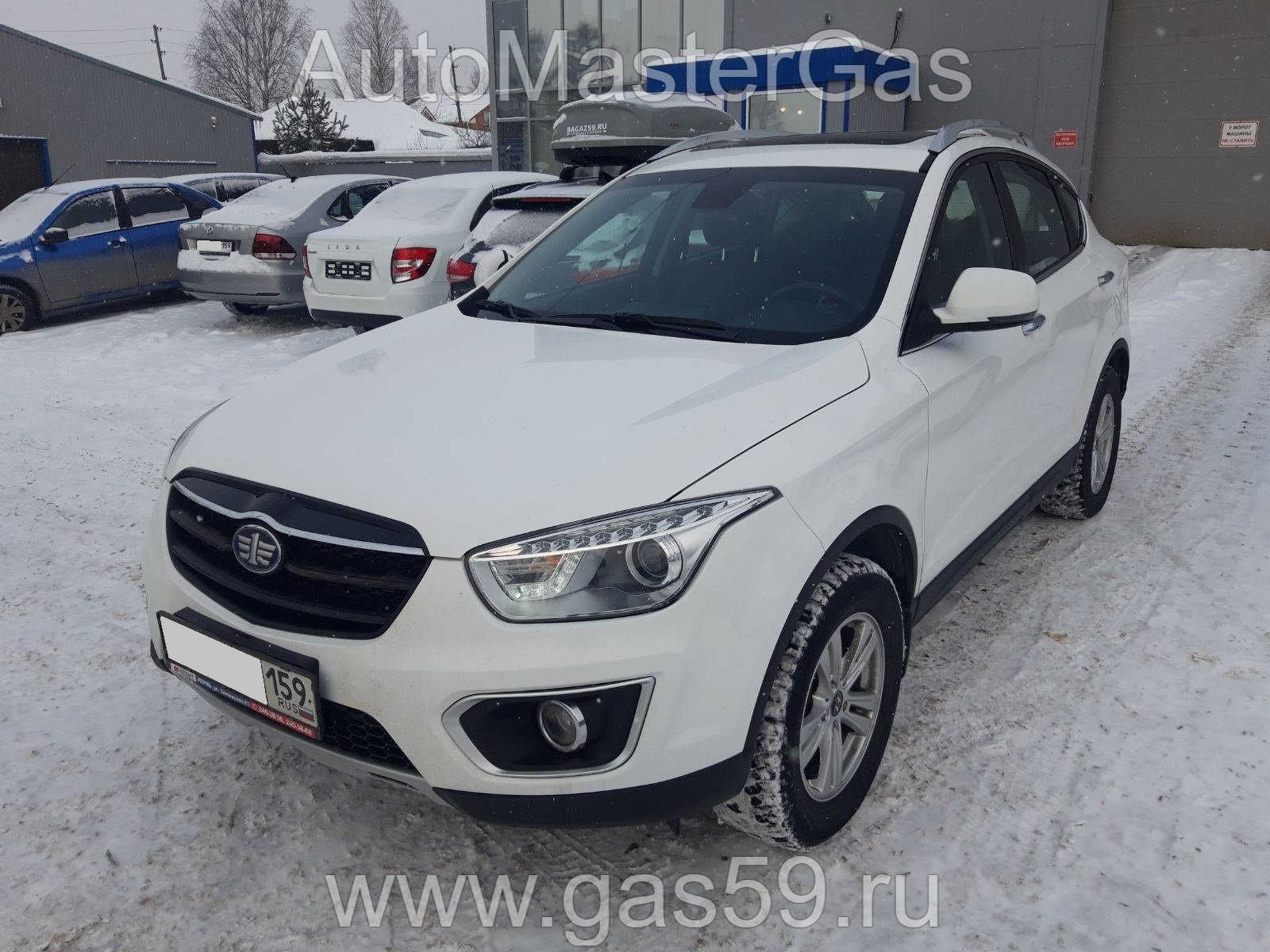 Установка ГБО на FAW Besturn X80 2017г., ГБО 4 поколения, пропан 4SAVE (Польша), двигатель 2.0л. 4 цилиндра