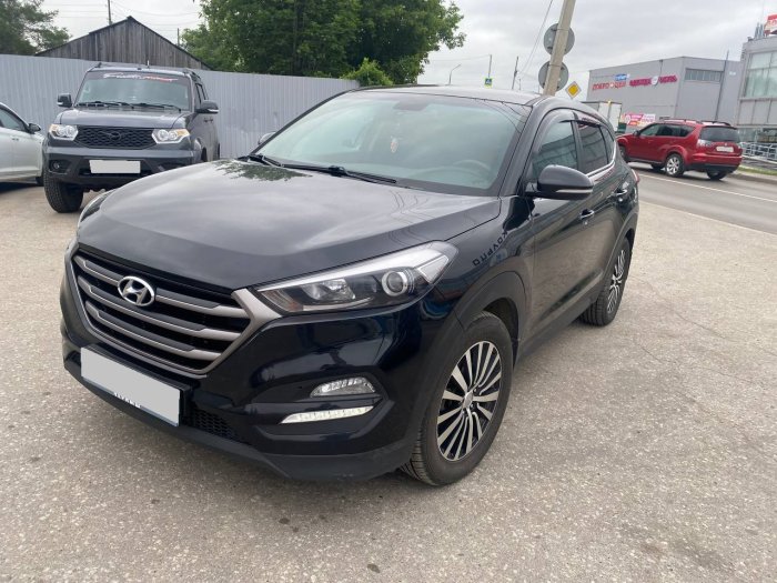 Установка ГБО на Hyundai Tucson 2017 г., ГБО 4 поколения, пропан Landi Renzo (Италия), двигатель 2.0 л. 4 цилиндра