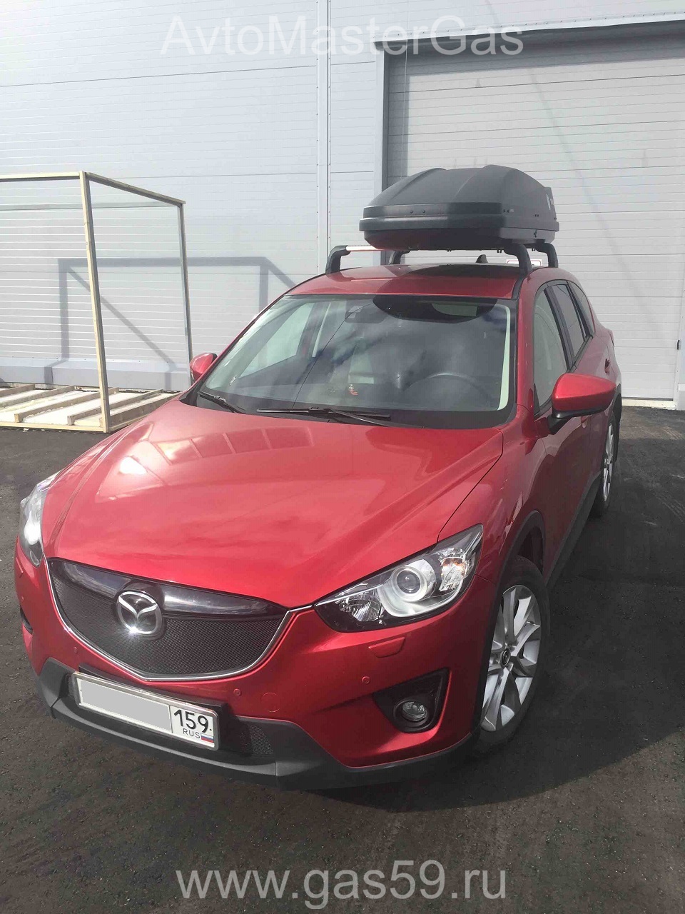 Установка ГБО на Mazda CX5 2014г., ГБО 4 поколения, пропан LANDIRENZO (Италия), двигатель 2.5л. 4 цилиндра