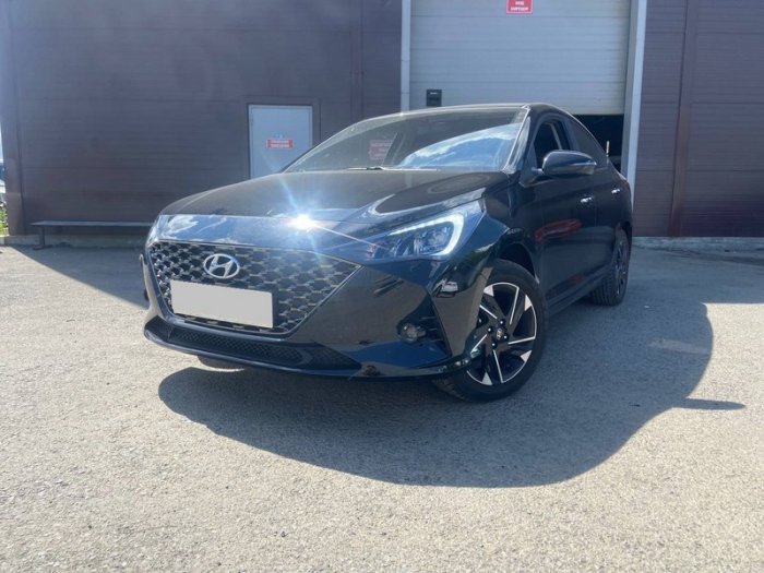 Установка ГБО на Hyundai Solaris 2024 г., ГБО 4 поколения, пропан LANDI RENZO (Италия), двигатель 1.6л. 4 цилиндра