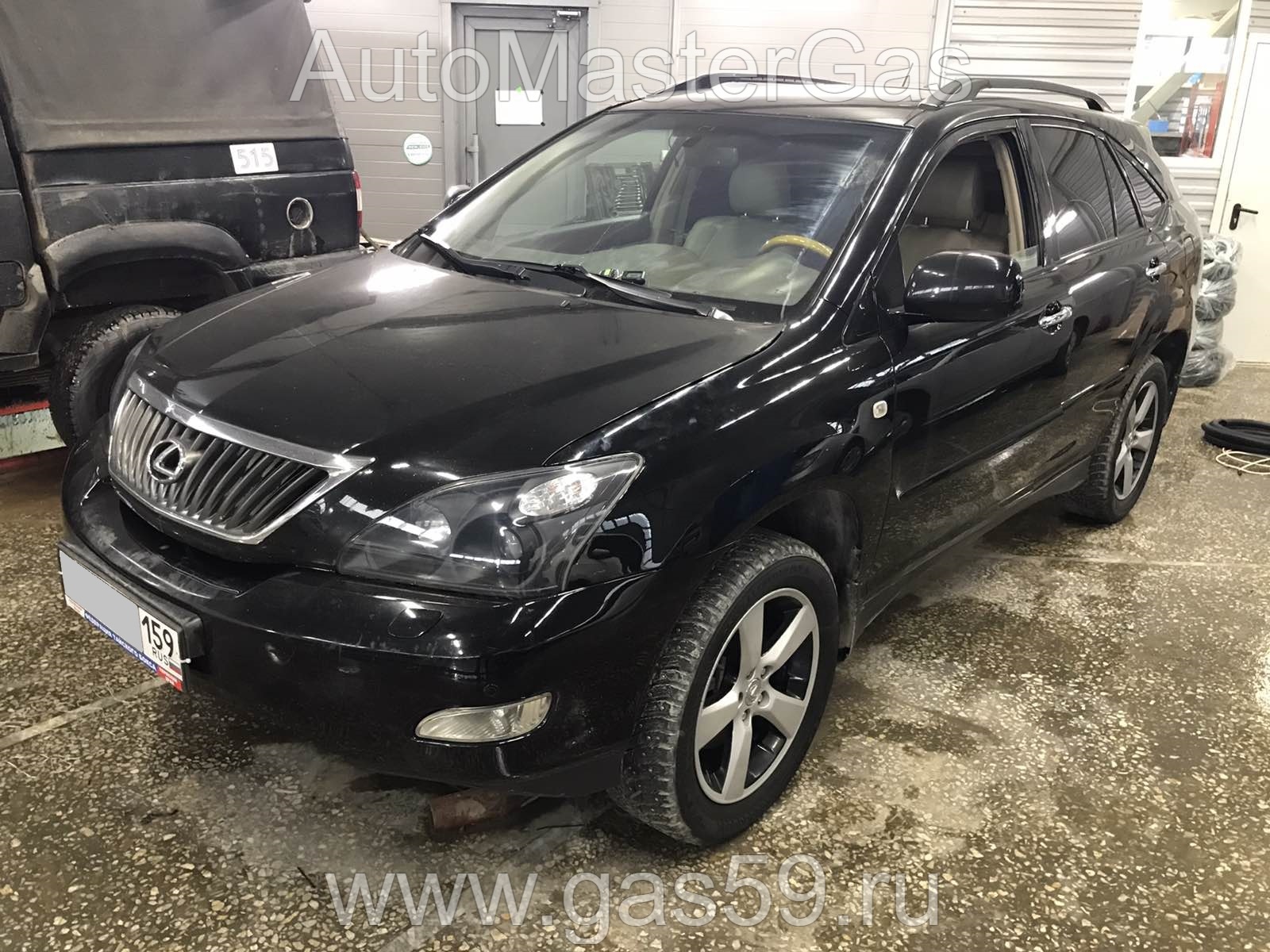 Установка ГБО на Lexus RX 350 2007г., ГБО 4 поколения, метан LANDIRENZO (Италия), двигатель 3.5л. 6 цилиндров