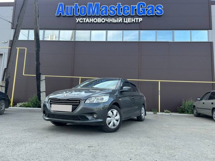 Установка ГБО на Peugeot 301 2013г., ГБО 4 поколения, пропан EuropeGas (Польша), двигатель 1.6л. 4 цилиндра