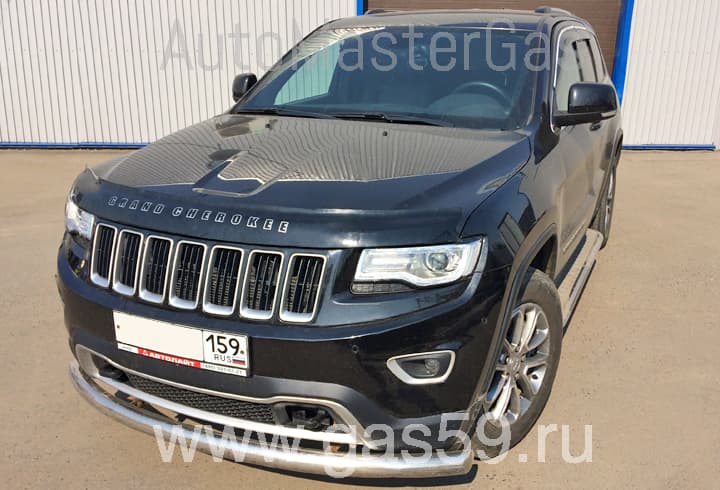 Установка ГБО на Jeep Grand Cherokee 3.6, ГБО 4 поколения LANDIRENZO (Италия), с тороидальным баллоном на 74 л.