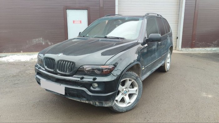 Установка ГБО на BMW X5 2005 г., ГБО 4 поколения, пропан 4SAVE (Польша), двигатель 3.0 л. 6 цилиндров