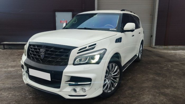 Установка ГБО на Infiniti QX80 2016 г., ГБО 4 поколения, пропан STAG (Польша), двигатель 5.6 л. 8 цилиндров