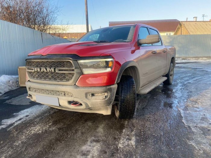Установка ГБО на Dodge RAM 1500 2021 г., ГБО 4 поколения, пропан  4SAVE (Польша), двигатель 5.7 л. 8 цилиндров