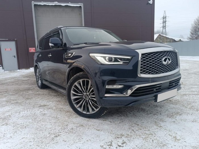 Установка ГБО на Infiniti QX80 2018 г., ГБО 4 поколения, пропан STAG (Польша), двигатель 5.6 л. 8 цилиндров