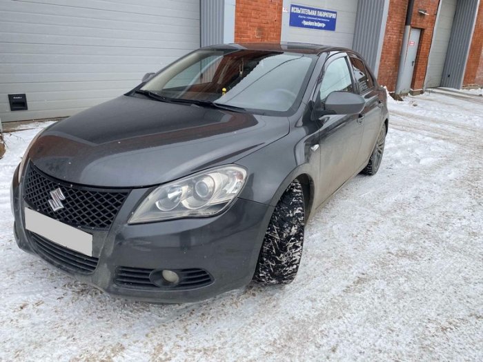 Установка ГБО на Suzuki Kizashi 2011 г., ГБО 4 поколения, пропан OMVL (Турция) , двигатель 2,4 л. 4 цилиндра