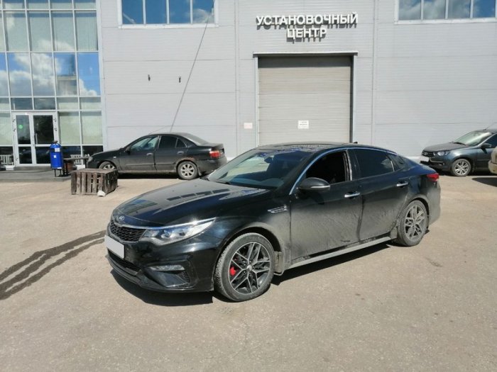 Установка ГБО на Kia Optima 2019г., ГБО 4 поколения, метан  EuropeGas (Польша), двигатель  2.4л. 4 цилиндра