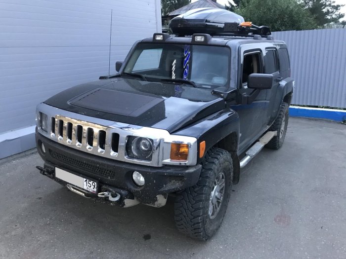 Установка ГБО на Hummer H3 2008 г.в, ГБО 4 поколения, пропан LANDI RENZO (Италия), ДВС 3,7 л 5 цилиндров
