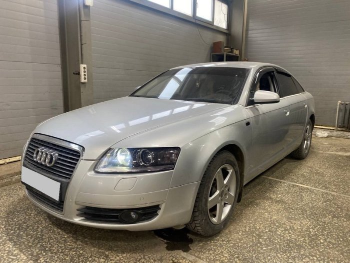 Установка ГБО на Audi A6 2005г., ГБО 4 поколения, пропан OMVL (Италия), двигатель 2.4 л. 6 цилиндров