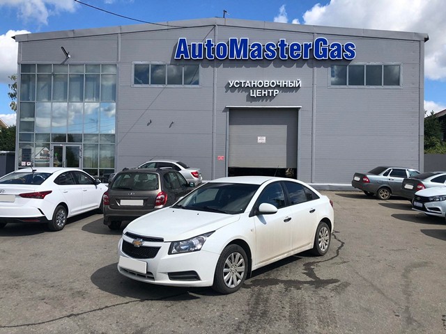 Установка ГБО на Chevrolet Cruze 2012г., ГБО 4 поколения, пропан LANDI RENZO (Италия), двигатель 1.6л. 4 цилиндра