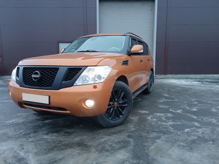 Установка ГБО на Nissan Patrol 2010 г., ГБО 4 поколения, пропан STAG (Польша), двигатель 5.6 л. 8 цилиндров