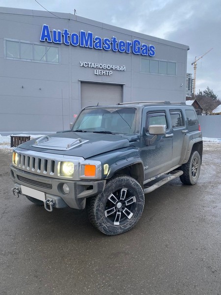Установка ГБО на Hummer H3 2006 г.в, ГБО 4 поколения, пропан LANDI RENZO (Италия), ДВС 3,7 л 5 цилиндров