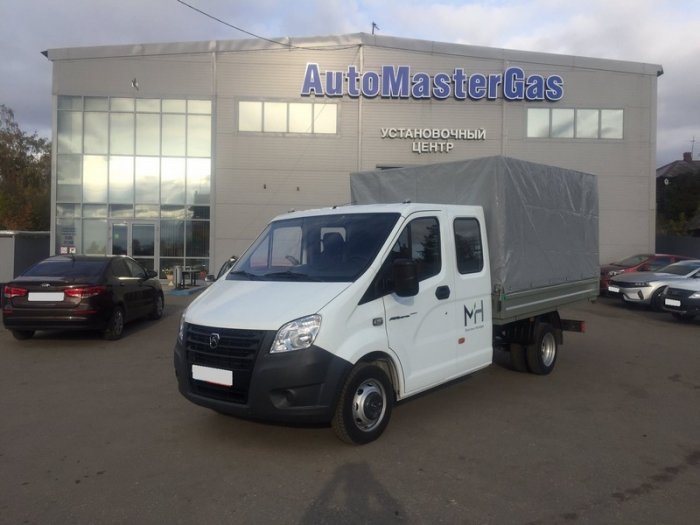 Установка ГБО на Газель NEXT 2021 г., ГБО 4 поколения, пропан LANDI RENZO (Италия), двигатель 2.7л. 4 цилиндра