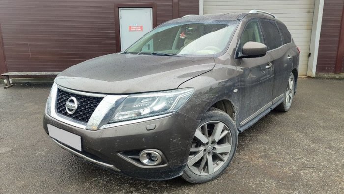 Установка ГБО на Nissan Pathfinder 201 г., ГБО 4 поколения, пропан OMVL (Италия)., двигатель 3,5 л. 6 цилиндров