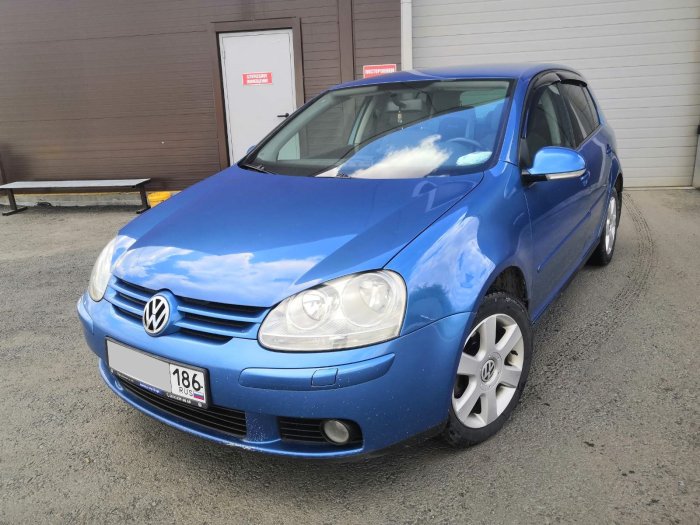 Установка ГБО на Volkswagen Golf 2005г., ГБО 4 поколения, пропан OMVL (Италия), двигатель 1.6л. 4 цилиндра