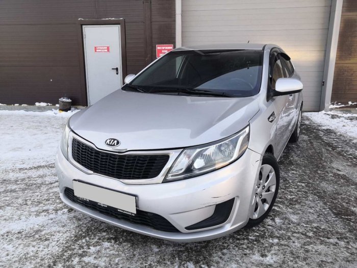 Установка ГБО на Kia Rio 2015г., ГБО 4 поколения, пропан LANDI RENZO (Италия), двигатель 1.4 л. 4 цилиндра